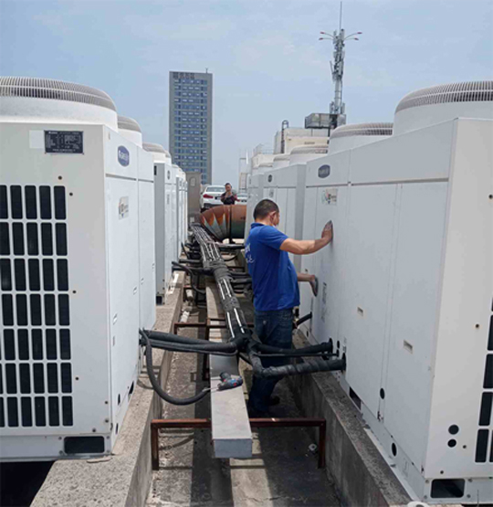 平坝中央空调制热和不制冷系统维修方法